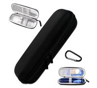 Insulin Cooler Case, Portable Insulin Travel Case, Medical Cooling Bag Diabetic Travel Case with Carabiner, Insulin Cooler Travel Case with Carabiner for Insulin Pen Glucose Meter Diabetic Supplies