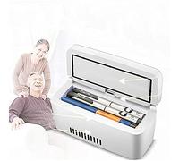 Insulin Cooler Refrigerated Box 2-8℃ Thermostat Drug Reefer Portable Car Refrigerators Case Cooler,Travel Home Car Under 25℃ Working Environment,Long Working Time for 12 Hours,Batteryworking12-16hours