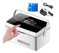 Insulin Cooler Travel Case Insulin Cool Box Refrigerator Insulin Fridge Box Refrigerator Insulin Cooler Case with Alarm Portable Cooling Box Constant Temperature 2-8℃ for Travel Car, Insulin