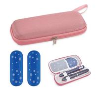 Insulin Cooler Travel Case, Insulin Pen Case, Insulin Cooler, Insulin Pen Cooler Travel Case, Insulin Case with 2 Ice Packs, Small Storage Travail Case for Insulin, Cooling Cases Insulated Organizer