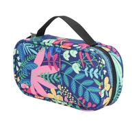 Insulin Cooler Travel Case with Ice Pack - Tropical Rainforest Pattern