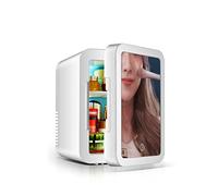 Insulin Fridge Box Fridge 5 Liter Portable Personal Makeup Refrigerator Compact Cooler And Warmer Small Breastmilk Fridge for Cosmetic Breast Milk Facial Mask Bedroom