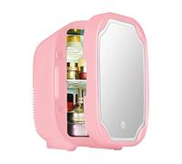 Insulin Fridge Box Portable Refrigerator with LED Lamp Makeup Mirror, 8L Cosmetic Fridge Small Fridge for Skincare,Bedroom Or Travel Insulin Cooler