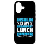 Insulin is my breakfast - Type 1 Diabetes Case for iPhone 17