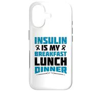 Insulin is my breakfast - Type 1 Diabetes Case for iPhone 17