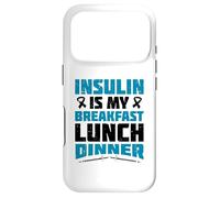 Insulin is my breakfast - Type 1 Diabetes Case for iPhone 17 Pro