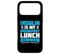 Insulin is my breakfast - Type 1 Diabetes Case for iPhone 17 Pro Max