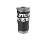 Insulin is The Devil Low Carb Diet Stainless Steel Insulated Tumbler