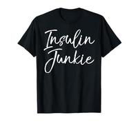 Insulin Junkie Shirt Funny Type One Diabetes Shirt Orange T-Shirt