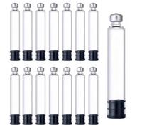 Insulin Pen Cartridges, 15 Pack 3ml Pen Cartridge for Peptide Therapy, Individually Wrapped Refillable Insulin Pen, Daily Administration and Travel Medication Management, 6.4 x 0.8 cm