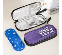 Insulin Pen Cooler Travel Case with Reusable Ice Pack Custom Name Portable Small Insulin Cooler Travel Case Diabetes Supplies Personalised Medical Portable Cool Bag Gift for Diabetic Patients