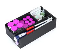 Insulin Pens Needles Holder for Fridge - Peptides Storage Case, Insulin Vial Protector Case for 3/10/30ml, Insulin Pen Case for Monjaro Ozempic, Organizer Syringes Prep Wipes by YOUSHARES (Black）