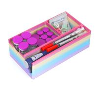 Insulin Pens Needles Holder for Fridge - Peptides Storage Case, Insulin Vial Protector Case for 3/10/30ml, Insulin Pen Case for Monjaro Ozempic, Organizer Syringes Prep Wipes by YOUSHARES (Rainbow）