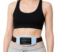 Insulin Pump Belt, Insulin Pump Holder Compatible with Tandem t:Slim/t:Slim X2 Pump Accessories Easy Viewing Operation Adjustable Insulin Pump Pouch Accessories for Men and Women (Blue)