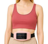 Insulin Pump Belt, Insulin Pump Holder Compatible with Tandem t:Slim/t:Slim X2 Pump Accessories Easy Viewing Operation Adjustable Insulin Pump Pouch Accessories for Men and Women (Pink)