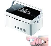 Insulin Refrigerator,Mini Fridge Portable Insulin Cool Box/Insulin Cooler/Drug Reefer/Small Fridge, USB Medical Travel Cooling Small Fridge Case for Medication, Home,Car,1Xbattery, JYLSSKUK, 1*Batt