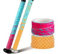 INSUM 2 Pack Bat Grip Tape for Baseball & Softball, 1.1mm Non-Slip Bat Wrap, 3D Textured Design, All-Weather Performance, Precut for Easy Installation
