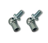 INSUPPA Gas Spring Strut End Fittings M8 Fitting M8 Ball Stud Ball Joint Boot - Pair