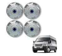 INSUPPA Wheel Trim Hub Cap Cover 15 Inch Fits Ford Transit Mk6 Mk7 (2000-2014) - 4Pcs