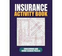 Insurance Activity Book - Crossword and Word Search Puzzles