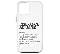 Insurance Adjuster Job Definition Personalized Funny Case for iPhone 12/12 Pro