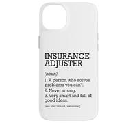 Insurance Adjuster Job Definition Personalized Funny Case for iPhone 14 Plus