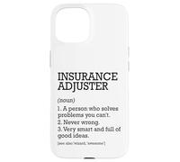 Insurance Adjuster Job Definition Personalized Funny Case for iPhone 15