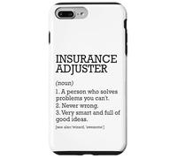 Insurance Adjuster Job Definition Personalized Funny Case for iPhone 7 Plus/8 Plus