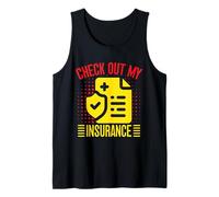 Insurance Agent Check Out My Funny Insurance Broker Tank Top