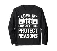 Insurance Agent Costume Love My Job Medicare Insurance Long Sleeve T-Shirt