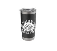 Insurance Agent Costume Protected Policy Medicare Insurance Stainless Steel Insulated Tumbler