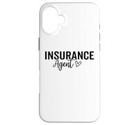 Insurance Broker Insurance Agent Case for iPhone 16 Plus