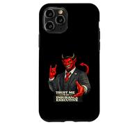 Insurance Devil | Protest Humor Satan Evil Corporate Greed Case for iPhone 11 Pro