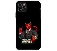 Insurance Devil | Protest Humor Satan Evil Corporate Greed Case for iPhone 11 Pro Max