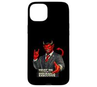 Insurance Devil | Protest Humor Satan Evil Corporate Greed Case for iPhone 15 Plus