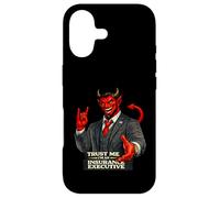 Insurance Devil | Protest Humor Satan Evil Corporate Greed Case for iPhone 17