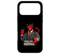 Insurance Devil | Protest Humor Satan Evil Corporate Greed Case for iPhone 17 Pro Max