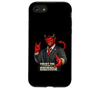 Insurance Devil | Protest Humor Satan Evil Corporate Greed Case for iPhone SE (2020) / 7/8