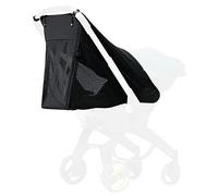iNszkoos 360° Full Coverage Stroller Sun Shade Compatible with Doona Baby Stroller & Carseat, Pram Sun Protection Canopy, Anti-UV Stroller Blackout Cover Shield, Stroller Sun Cover Mosquito Net