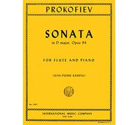 INT1587 - Prokofiev - Sonata in D major, Opus 94 For Flute and Piano