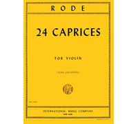 INT2066 - Rode - 24 Caprices For Violin