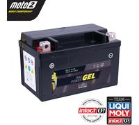 Genuine Intact ITX7A-BS Gel Motorcycle Battery Power Motorbike Scooter 12V 6 Ah