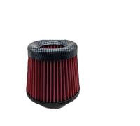 Intake air filter 3 inches 76 mm universal air filter for cars and motorcycles suitable for KN high horsepower performance(Red 102mm)