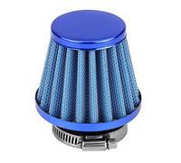 Intake Air Filter, 38mm Universal Intake High Flow Air Filter Induction Kit Cleaner Replacement for Off-road Motorcycle ATV Quad Dirt Pit Bike (Blue)