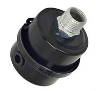 Intake Air Filter Muffler for Rand SS3 Series Air Compressors (70243399) - 1/2" MPT, 5-Micron Filtration, Noise Reduction up to 15 dB, Forged Aluminum Housing, -30°C to 150°C