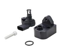 Intake Air Temperature Sensor with MAP Sensor Spacer (Black) Fit for 2017-2025 Chevy Silverado 2500HD 3500HD, GMC Sierra 2500HD 3500HD 6.6L Duramax Diesel Replaces 12681993 12707766