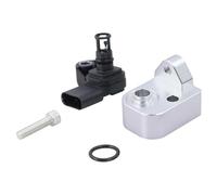 Intake Air Temperature Sensor with MAP Sensor Spacer (Silver) Fit for 2017-2025 Chevy Silverado 2500HD 3500HD, GMC Sierra 2500HD 3500HD 6.6L Duramax Diesel Replaces 12681993 12707766