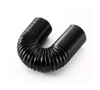 Intake Hose Pipe Universal 63mm 76mm 2.5 3 Inch Car Cold Air Intake Tube Black Flexible Inlet Pipe System Engine Power Enhancement Hose Cold Air Intake(63mm-2.5inch)