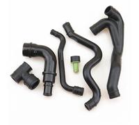 Intake Kit 06A103221AH Engine Crankcase Breather Vent Hose Exhaust Pipe Repair Kit for Golf4 for MK4 for A3 1.8T Intake Hose Pipe Fits