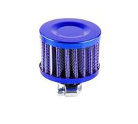 Intake Kit 1pcs Universal Car Air Filter 12mm Cold Intake High Flow Crankcase Vent Cover Breather Filters(Blue)
